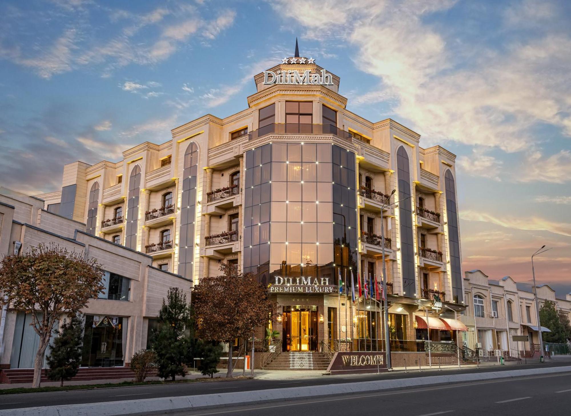Hotel Dilimah Premium Luxury Samarcanda Exterior foto